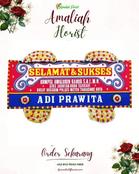 Papan Bunga Ucapan Selamat Kelorarum